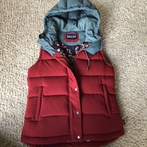 Patagonia Bivy Vest- Mushroom print